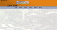 Desktop Screenshot of mekongvillas.com